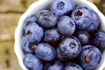 A Cup of Blueberries