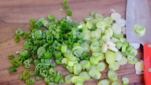 Cut Green Onions